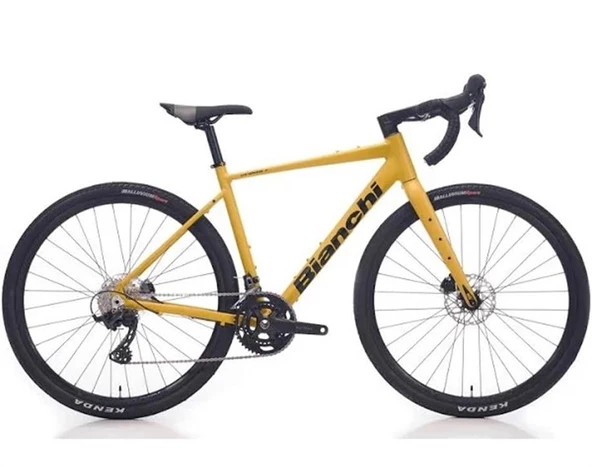 BIANCHI NIRONE7 SM DISC GRX610 ERKEK YOL YARIŞ BİSİKLETİ 470H HD 28 JANT 24 VİTES YELLOW MATT DARK GRAPHITE GLOSS