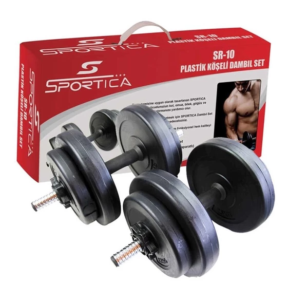 SPORTICA SR10 PLASTİK DAMBIL SET 10.5KG