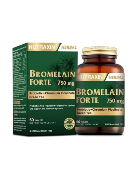 Nutraxin Bromelain Forte 60 Tablet