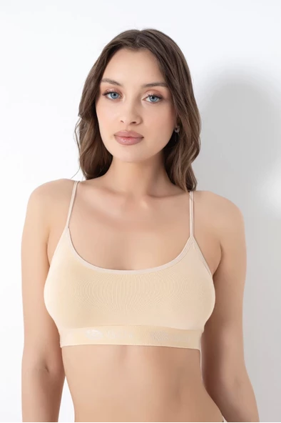 G-box 941 Bayan Bambu Kalın Askılı Pedli Büstiyer - 5