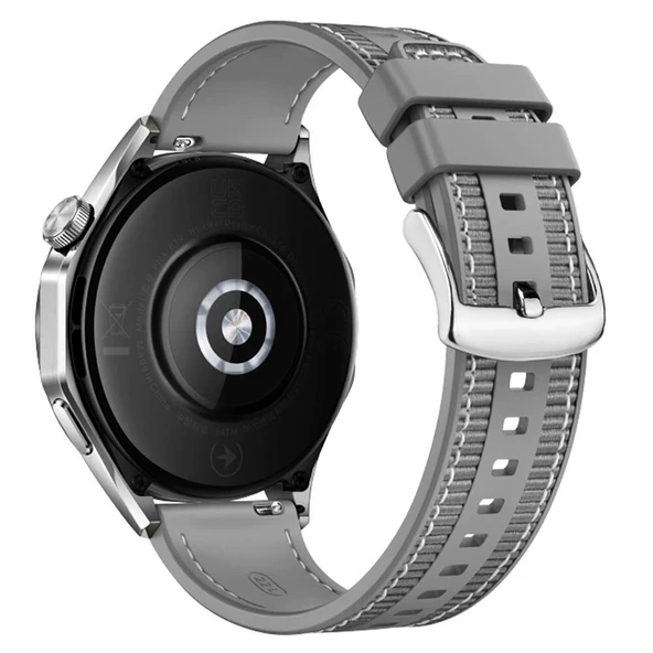 Huawei Watch GT 3 46mm Zore KRD-102 22mm Silikon Kordon - 8