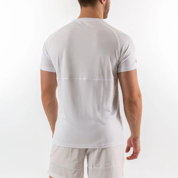 Babolat Play Crew Neck Beyaz Erkek Tenis T-Shirt 3MP1011-1000 - 3