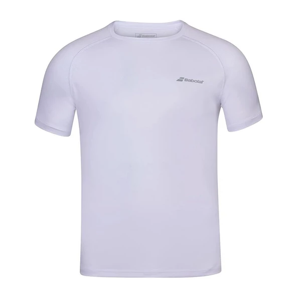 Babolat Play Crew Neck Beyaz Erkek Tenis T-Shirt 3MP1011-1000