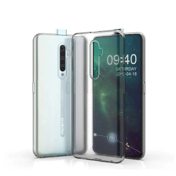 Oppo Reno 2Z Uyumlu Kılıf  Süper Silikon Kapak