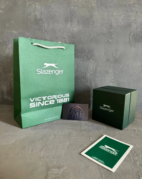 Slazenger SL.09.2322.2.02 Çelik Kordon Erkek Kol Saati - 5