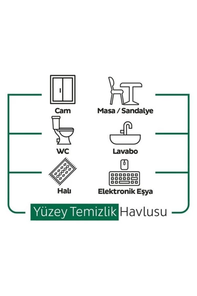 Sleepy Easy Clean Yüzey Temizlik Havlusu 100 Yaprak - 2