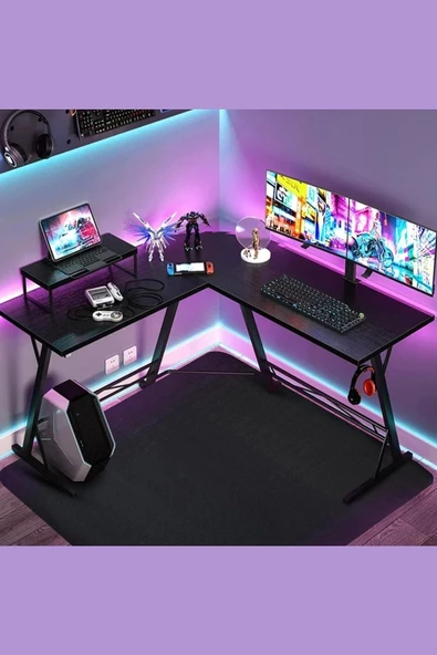 Valerine Life Ofis Zemin Matı Ofis, Oyuncu Koltuğu, Bilgisayar Masası Zemini için Kaymaz Koruyucu Paspas 120x160cm - Resim 7