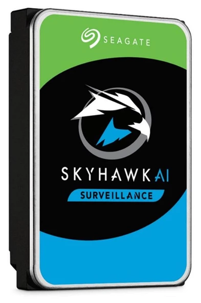 Seagate 10Tb Skyhawk 7200rpm 256mb Sata3 550tb 7-24 ST10000VE001 Harddisk (Resmi Distiribitör Ürünü) ürün görseli 1