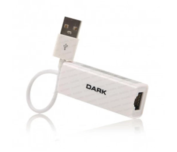 Dark DK-NT-U2LAN  USB2.0 - 10-100 Ethernet Ağ Adaptörü ürün görseli 1