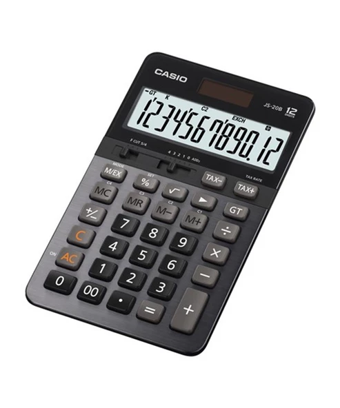 Casio JS-20B Profesyonel 12 Hane Masa Üstü Hesap Makinesi ürün görseli 1