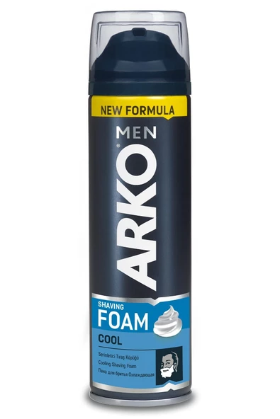 Arko T3 Pro 3 Bıçaklı Tıraş Bıçağı 3'Lü & Cool Tıraş Köpüğü 200 ml Avantaj Paketi - 3