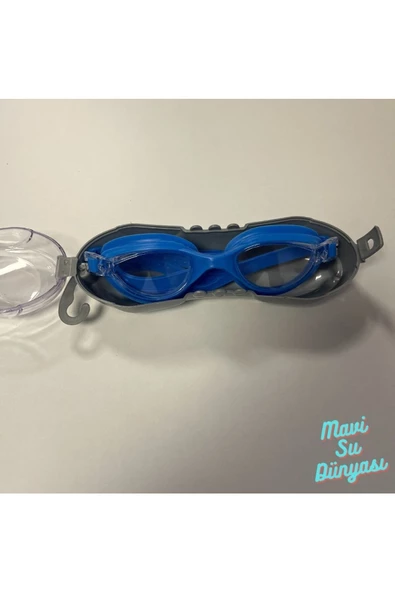 Havuz Deniz Yüzücü Maskesi Maske - Mavi Su Dünyası - 5
