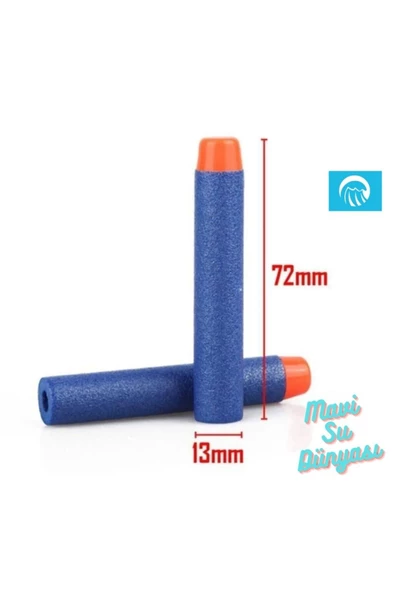 Yumuşak Sünger Mermi 200 lü - 5