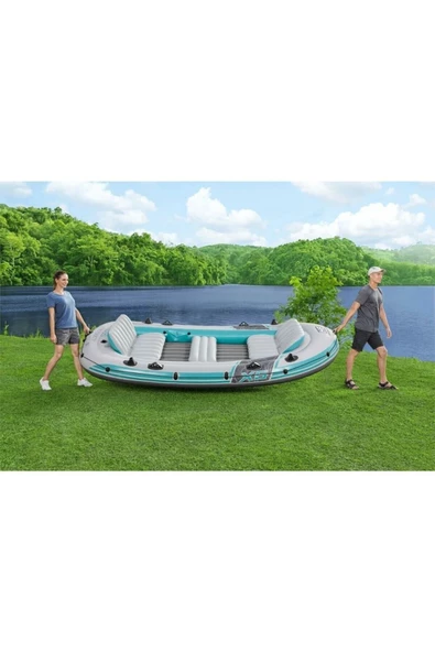 Voyager X5 Bot Set Halinde 364 Cm x 166 Cm (Küpek ve Pompa Dahil) - 4