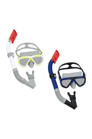Yetişkin Şnorkel Set Dominator II Sarı-Gri Renk 14 Yaş Üzeri - 3