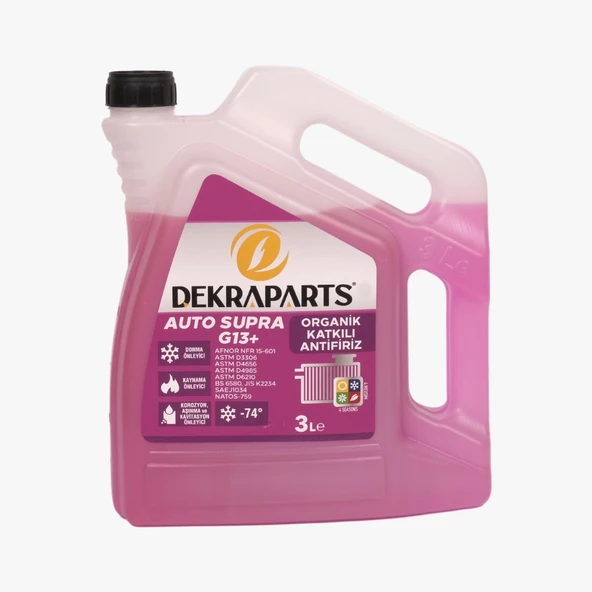 DEKRAPARTS kırmızı Organik Antifiriz 3lt