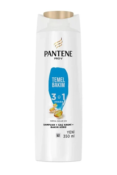 Pantene Temel Bakım 3'ü1 Arada Şampuan 350 ml