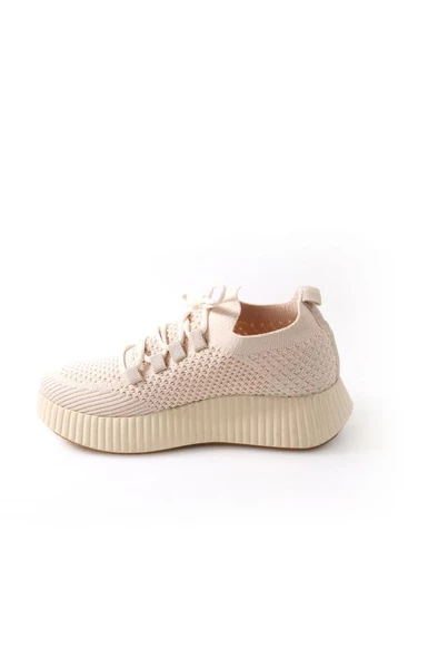 Papuçcity Fendii 02845 Kadın Yüksek Taban Günlük Spor Ayakkabı - 9