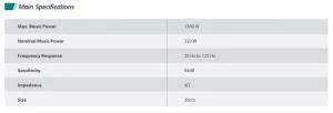 Pioneer TS-WX306B 1300W 30 Cm Kabinli Subwoofer - 5