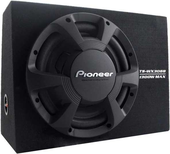 Pioneer TS-WX306B 1300W 30 Cm Kabinli Subwoofer