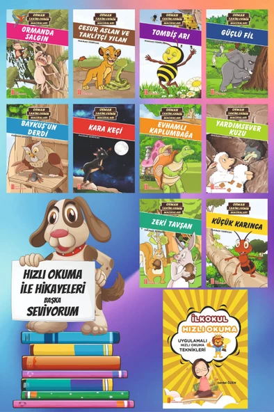 Ata 2.Sınıflar İçin Orman Sakinlerinin Maceraları + Hızlı Okuma ürün görseli 1