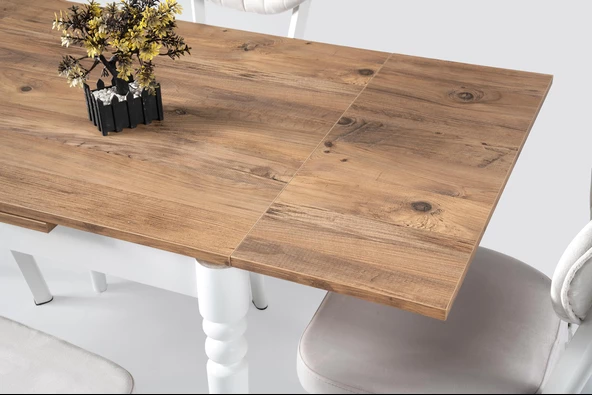 Pınar Star Açılır Mutfak Masa Sandalye Takımı 70x80 - 10