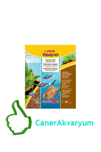 Vipagran Nature Balık Yemi 12 gr