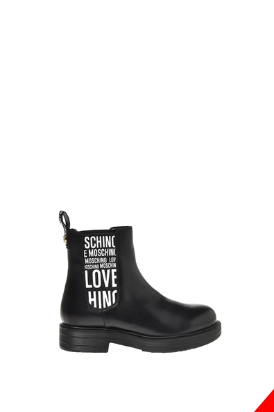 moschino baskılı bot - 7