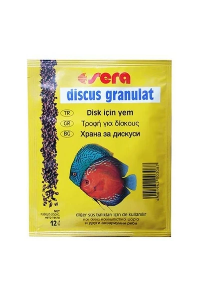 Discus Granulat Nature Balık Yemi 12 gr