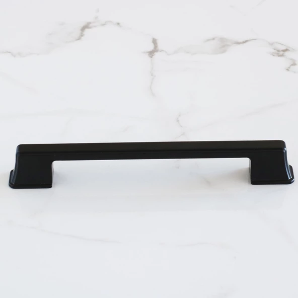 Cemre Kulp 160 mm Siyah Metal Mutfak Mobilya Çekmece Mutfak Dolap Dolabı Kulpları Kapak Kulbu 16 cm - 2