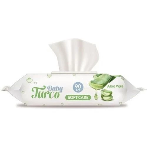 Baby Turco Aloe Veralı Kapaklı Soft Islak Mendil 90 Lı - 2