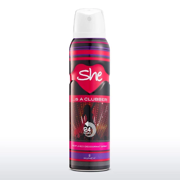 She Deodorant 150 Ml …Is Clubber