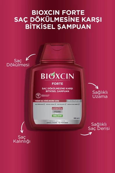 Bioxcin Forte Şampuan 300 Ml - Resim 5