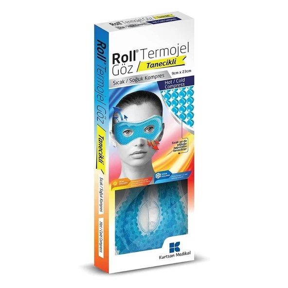 Roll Termojel Sıcak / Soğuk Kompres Tanecikli Göz  9 Cm X 23 Cm