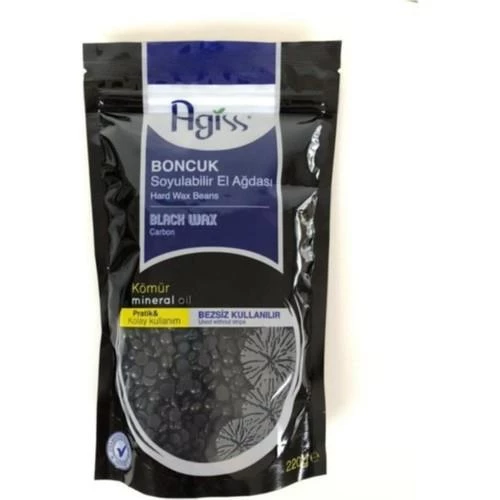 Agiss Boncuk Soyulabilir El Ağdası 220 Gr - Kömür