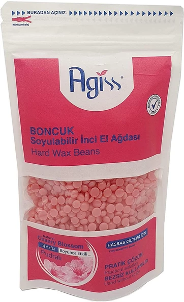 Agiss Boncuk Soyulabilir El Ağdası 220 Gr - Pudralı