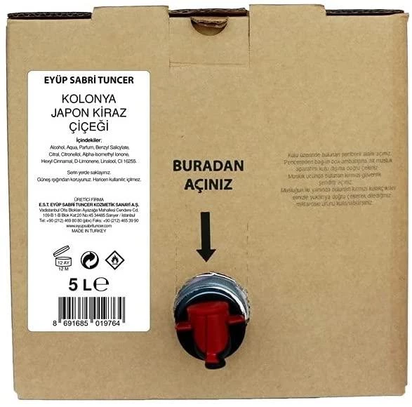 Eyüp Sabri Tuncer 5 Litre Japon Kirazı Kolonyası - 2