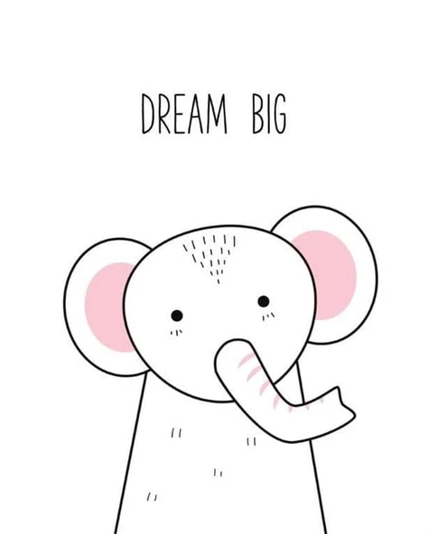 Dream Big Kanvas Tablo