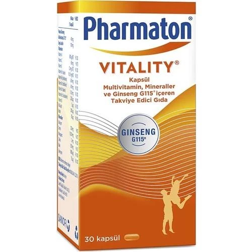 Pharmaton Vitality 30 Kapsül