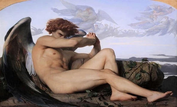 Fallen Angel - Kanvas Tablo - Resim 2