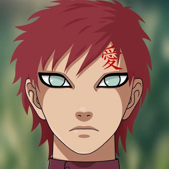 Gaara - Kanvas Tablo