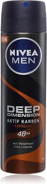 Nivea Deodorant Erkek - Deep Dimension Espresso