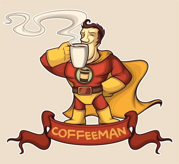 Coffeeman - Kanvas Tablo - Resim 2
