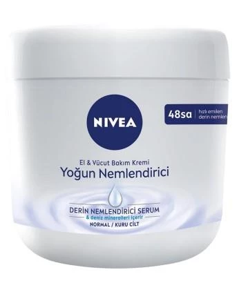 Nivea El Ve Vücut Bakım Kremi - Yoğun Nemlendirici 400 Ml