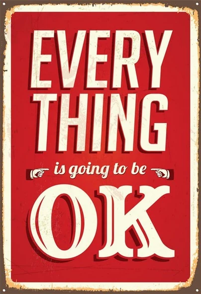 Her Şey Güzel Olacak - Kanvas Tablo ürün görseli