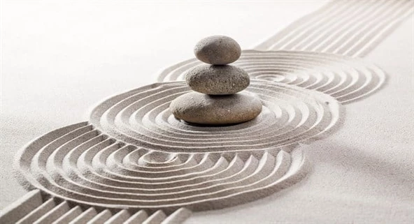 Üç Taş - Kanvas Tablo ürün görseli