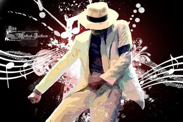 Michael Jackson - Kanvas Tablo
