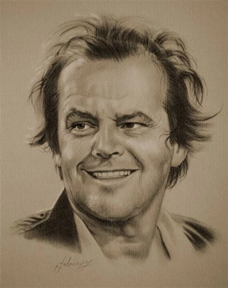 Jack Nicholson - Kanvas Tablo ürün görseli