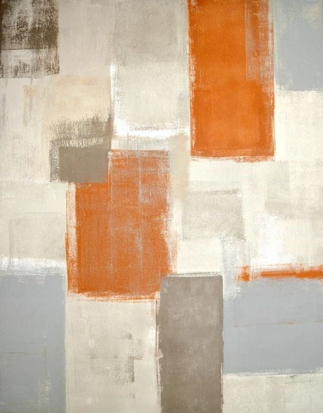 Soyut 67 - Kanvas Tablo - Resim 2