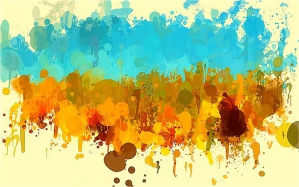 Soyut 54 - Kanvas Tablo - Resim 2